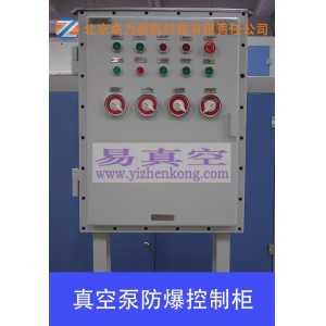 真空泵防爆控制柜/防爆配电柜/正压防爆PLC控制柜/防爆控制箱